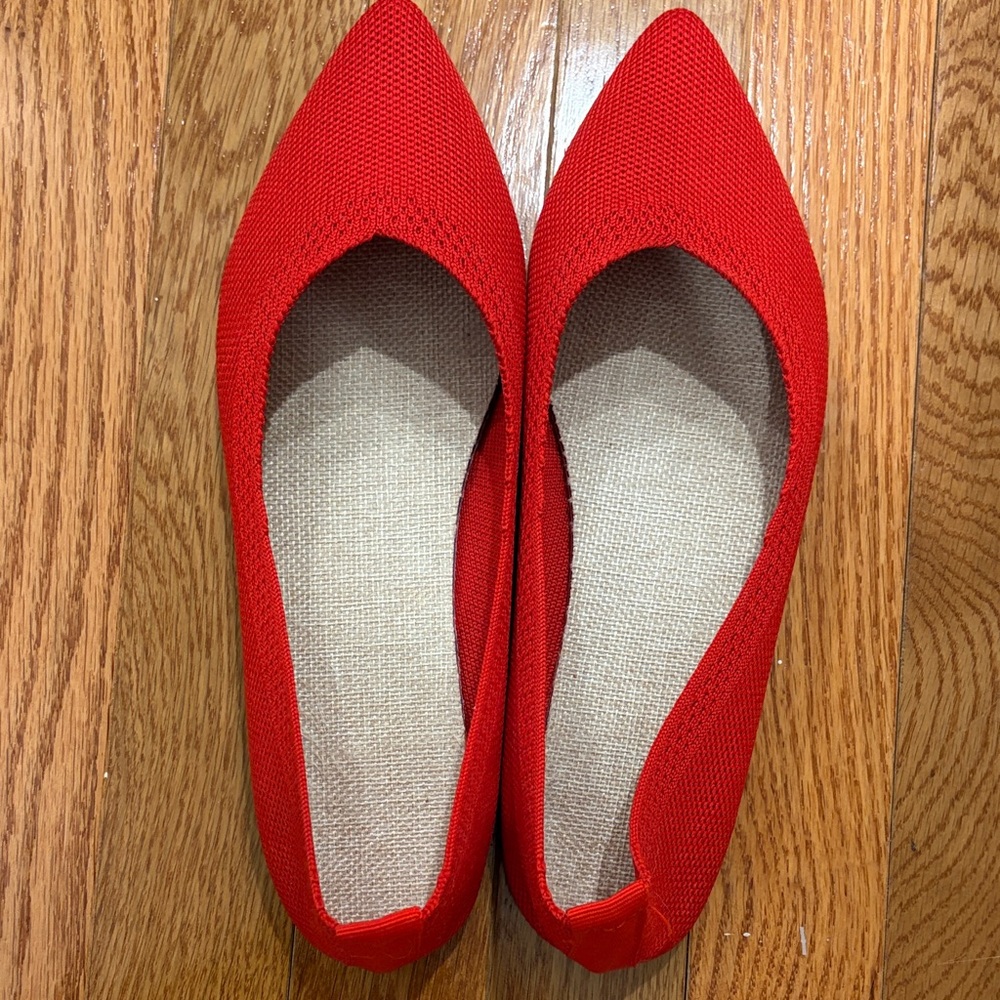 Red Women's Flats